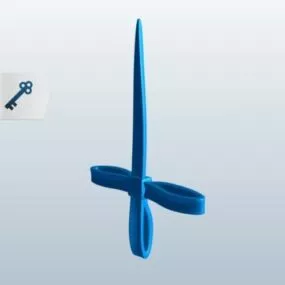 Palm Cross 3d model