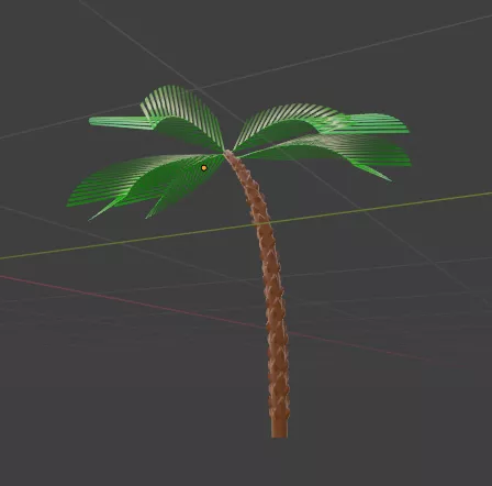 Palm Tree Lowpoly Plant 3d model Palm Tree Lowpoly Plant 3d model