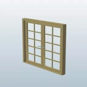 Home Casement Window V1 3d model