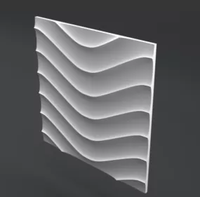 Ceramic Tiles Panel 3d model