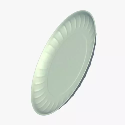 Paper Plate 3d model Paper Plate 3d model