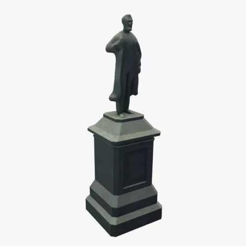 Park Statue 3d model Park Statue 3d model