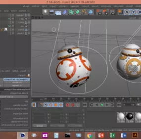 Partner Bb8 Robot 3d model