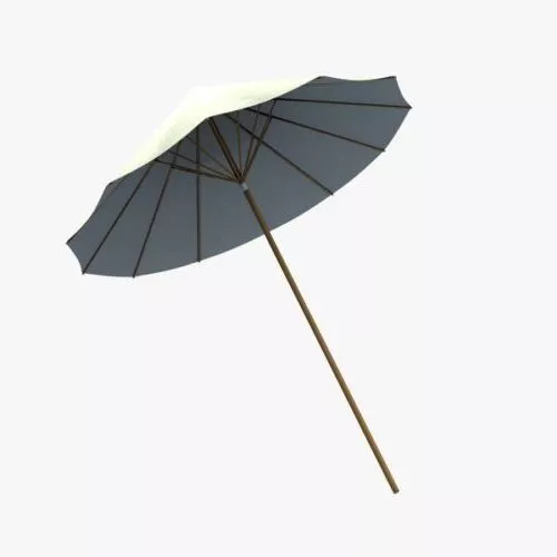 Grey Patio Umbrella 3d model Grey Patio Umbrella 3d model