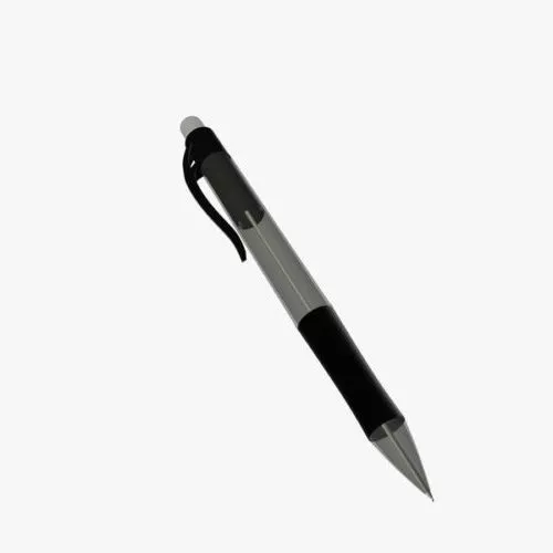 Purple Ballpoint Pen 3d model