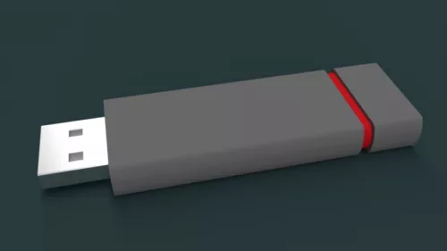 Colorful Ballpoint Pen 3d model
