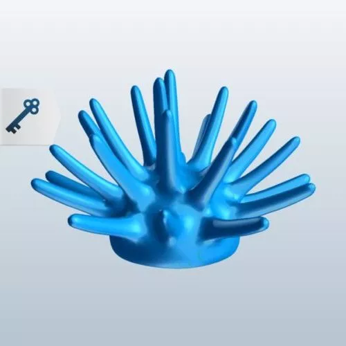 Pencils Stack 3d model