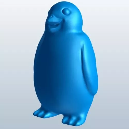 Linux Penguin Animal 3d model