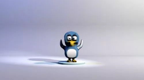 Cartoon Character Penguin 3d model Cartoon Character Penguin 3d model