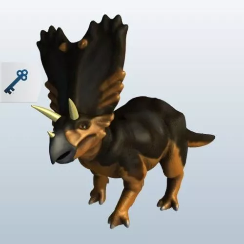 Brachylophosaurus Dinosaur 3d model