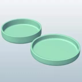 Petri Dish 3d model