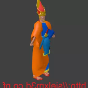 Pharaoh Chaarcter 3d model