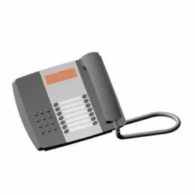 Office Table Phone V1 3d model