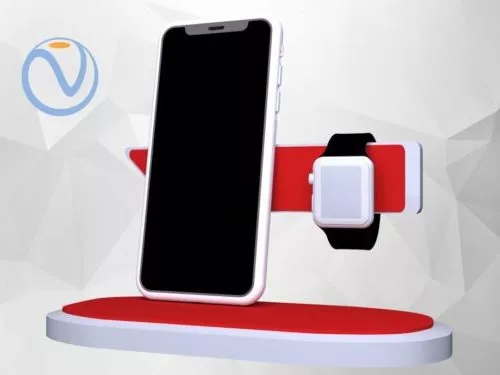 Iphone 7 Red Color 3d model