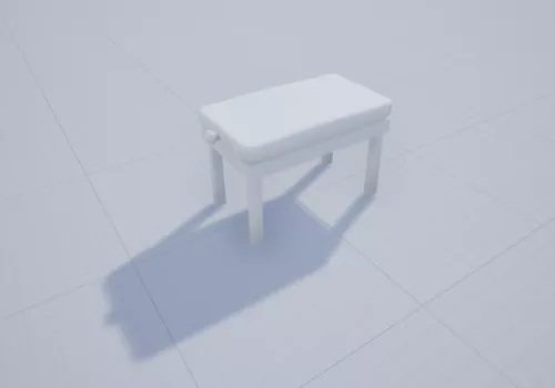 Concert Piano Instrument 3d model