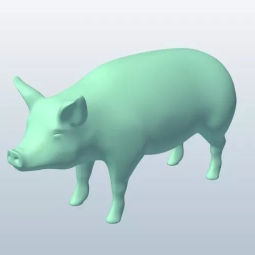 Angry Birds Pig 3d model