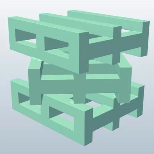 Pile Of Skids 3d model Pile Of Skids 3d model