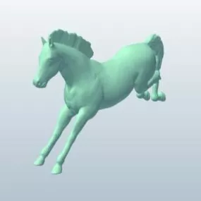 Pinto Horse Animal 3d model