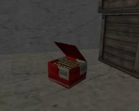 Military Pistol Ammo Box 3d model