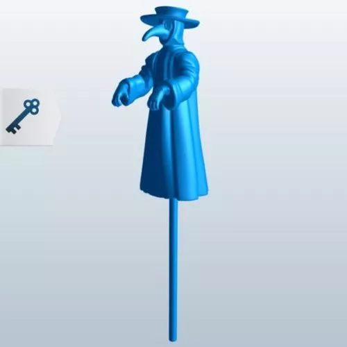 Old Man Game Character 3d model