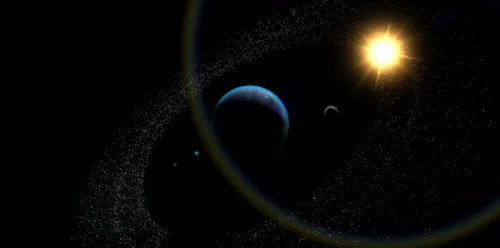 Planet Earth With Cloud 3d model