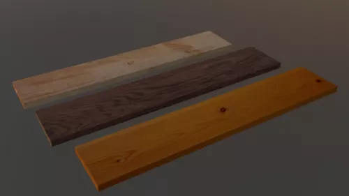 Wood Planks 3d model Wood Planks 3d model