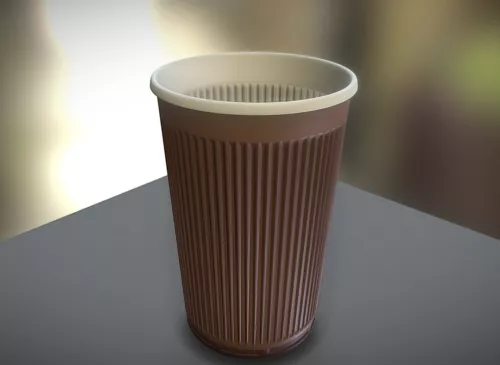 Wine Cup Various Shapes 3d model
