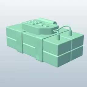 Plastic Explosives Weapon 3d model