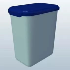 Plastic Food Storage 3d model