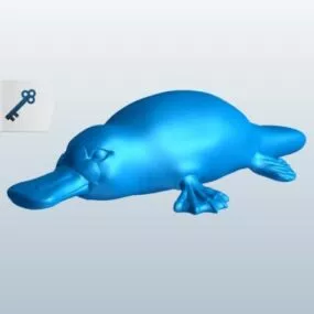 Platypus Lowpoly Animal 3d model