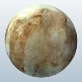 Pluto 3d model