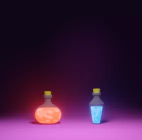 Poison Bottle 3d model