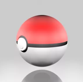 Pokeball Concept 3d model