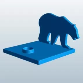 Polar Bear Printable 3d model