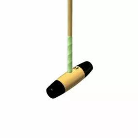 Polo Mallet Stick 3d model