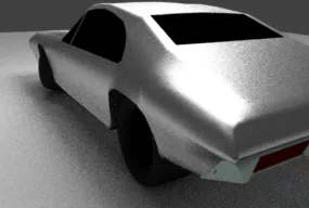 Pontiac Gto 69 Car 3d model
