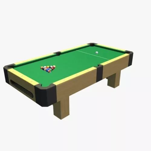 Sport Pool Table 3d model Sport Pool Table 3d model