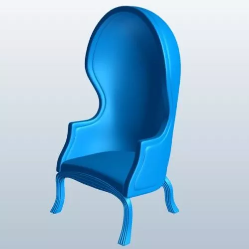 Porters Chair Design 3d model Porters Chair Design 3d model