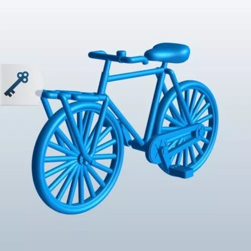 Porteur Vintage Bicycle 3d model Porteur Vintage Bicycle 3d model