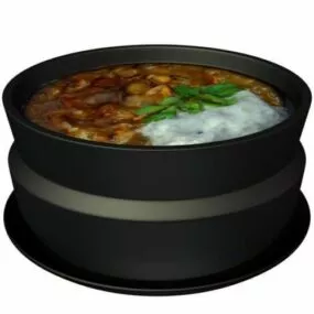 Shrimp Table 3d model