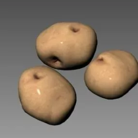 Potatoes 3d model