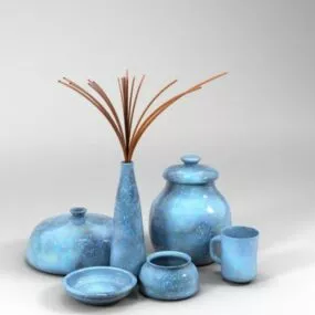 Pottery Decoration 3d model