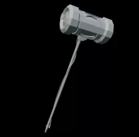 Power Hammer Lowpoly 3d model
