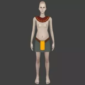 Pre-adamite Character 3d model