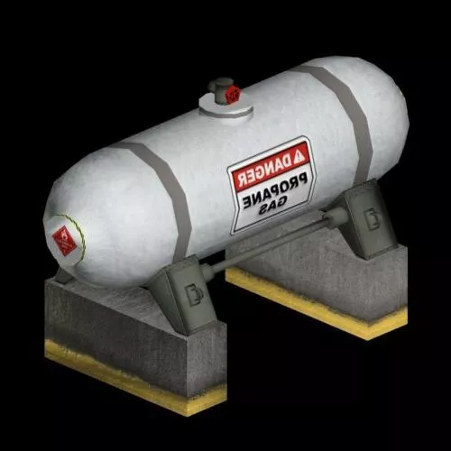 Small Tank Low Poly 3d model
