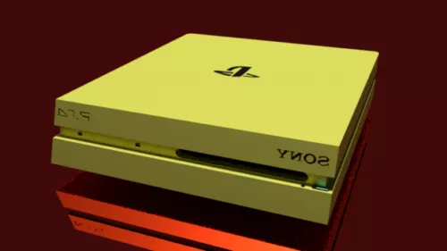 Ps4 Sony Play 3d model Ps4 Sony Play 3d model