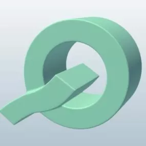 Q Chair Furniture 3d model
