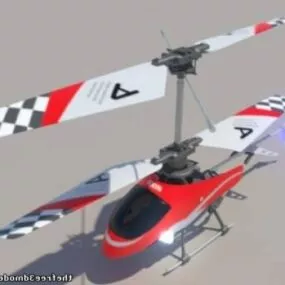 Rc Helicopter V1 3d model