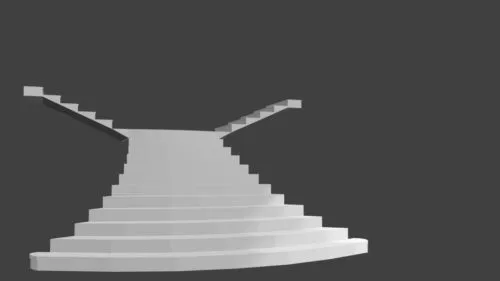 Titanic Grand Staircase 3d model Titanic Grand Staircase 3d model