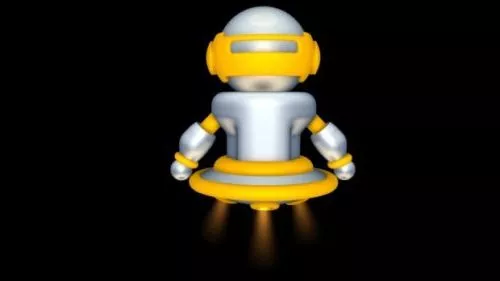 Biped Robot 3d model
